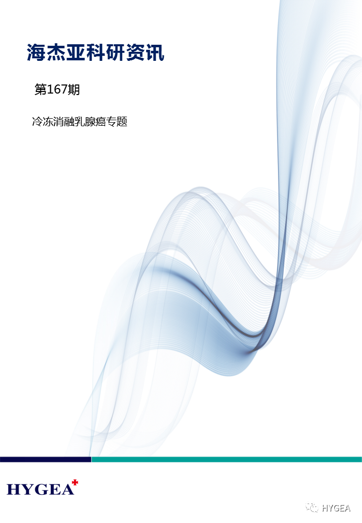 【7790必发集团官网科研资讯】第167期——冷冻消融乳腺癌专题